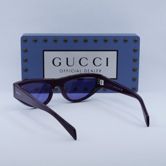 Final Price! Gucci GG1919S 007 Plum/Violet Sunglasses main image 9